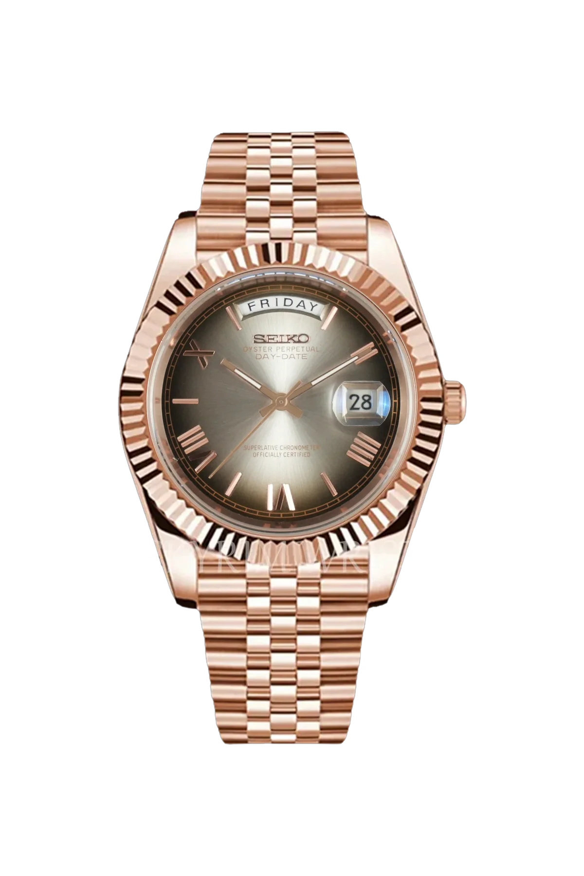 Mod Day-Date Rose Gold Mocha