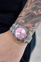 Mod Datejust Arabic Pink