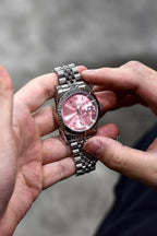 Mod Datejust Arabic Pink