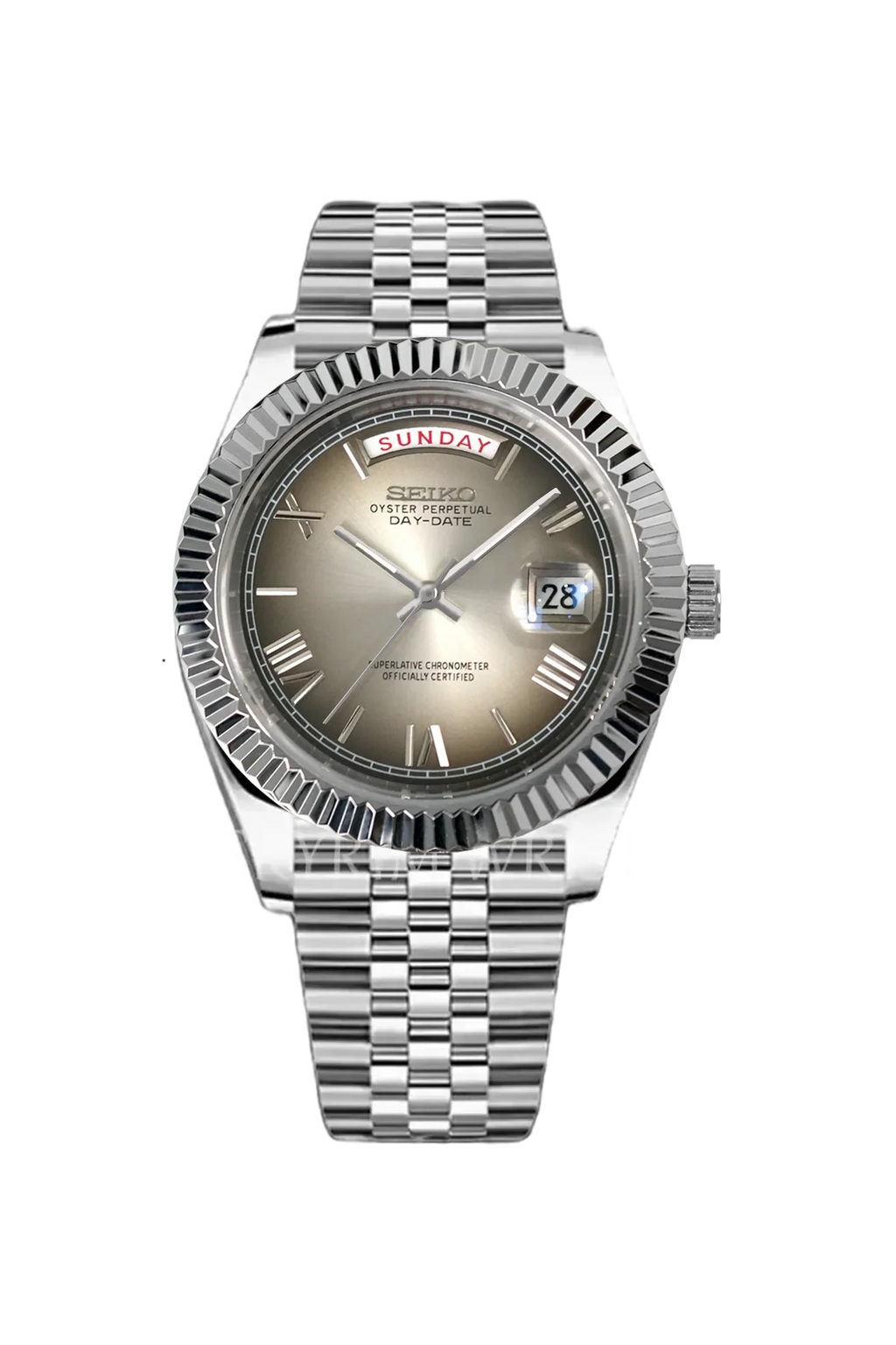 Mod Day-Date Silver Mocha