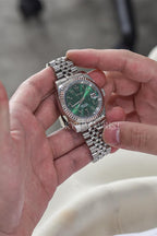 Mod Datejust Arabic Green