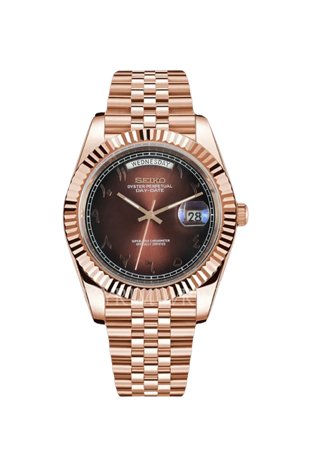 Mod Day-Date Rose Gold Arabic