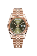 Mod Day-Date Rose Gold Green