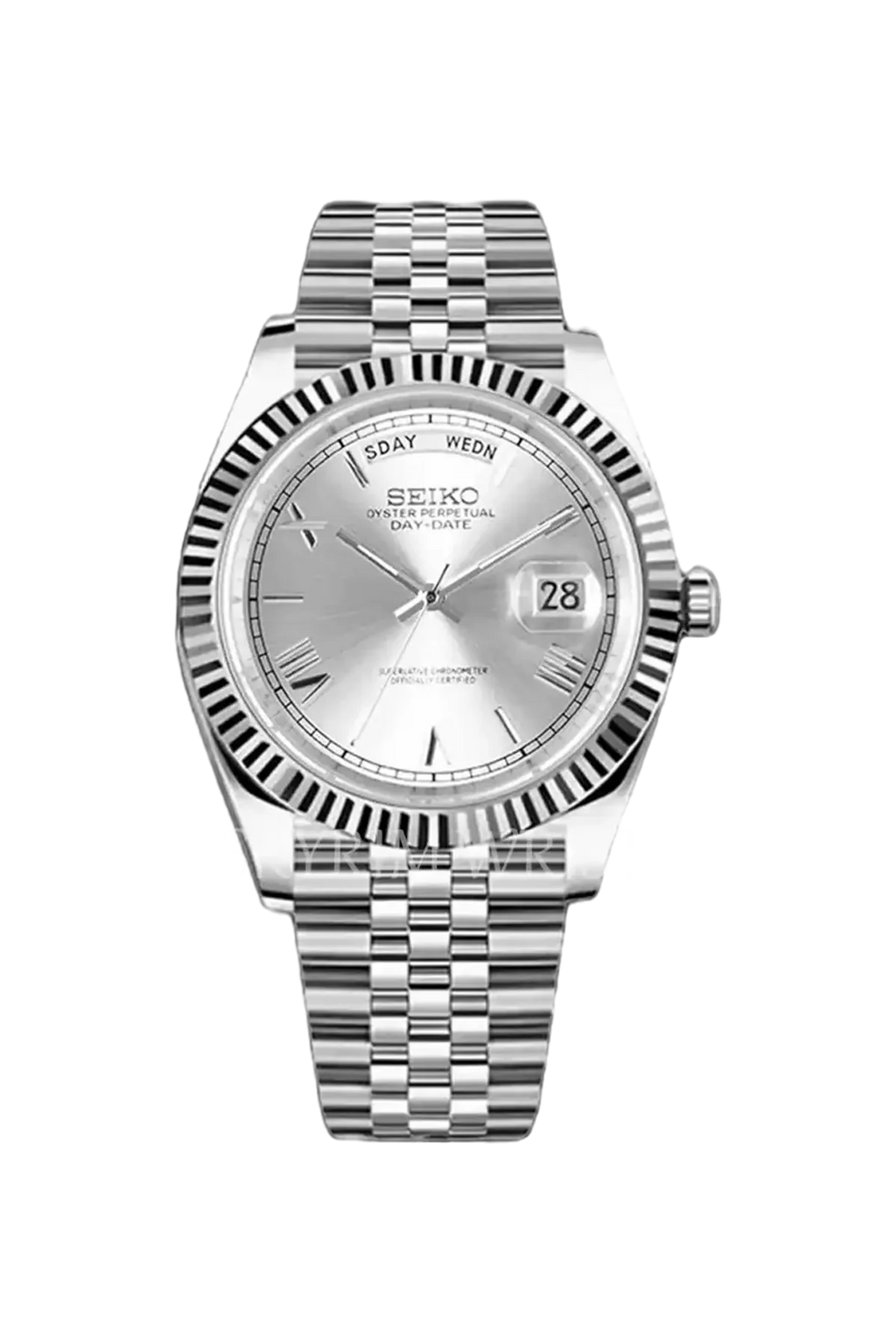 Mod Day-Date Silver