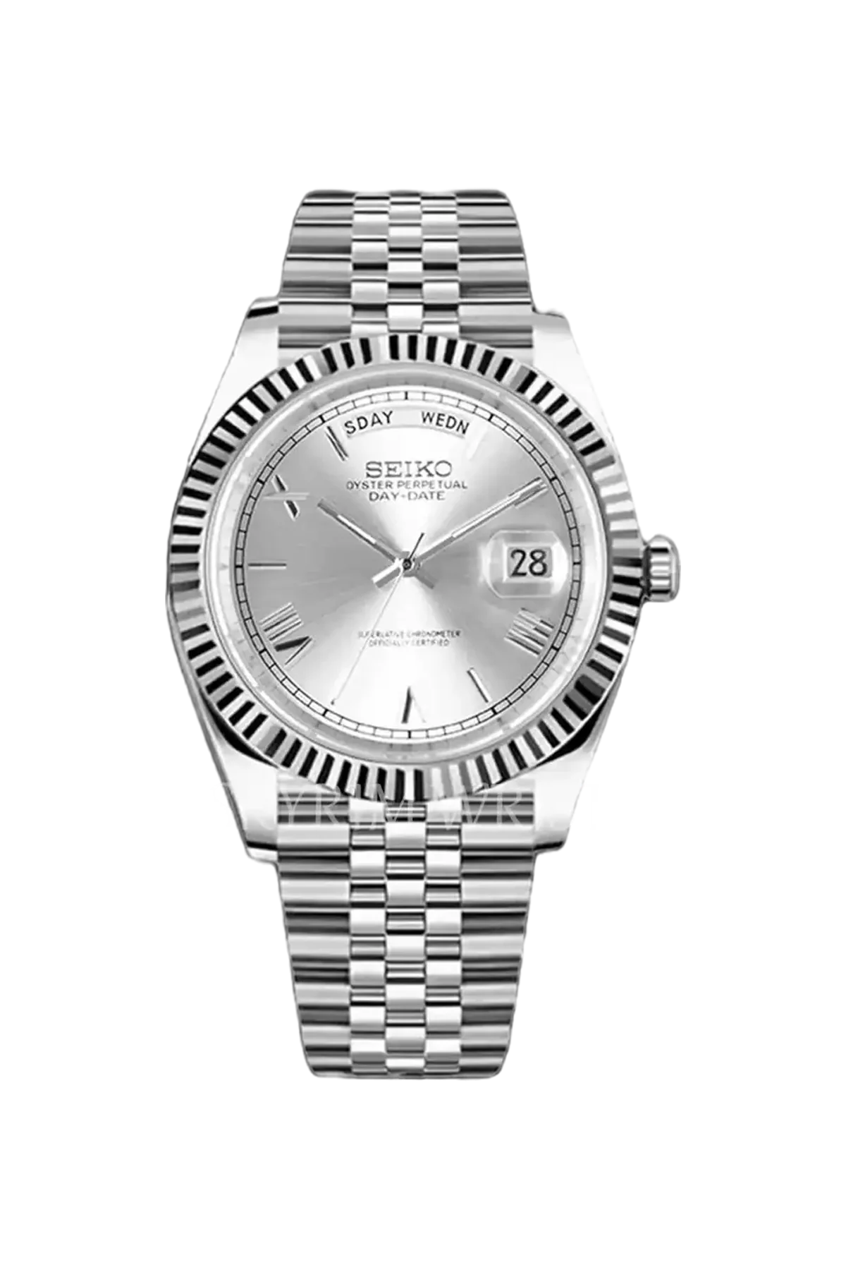 Mod Day-Date Silver
