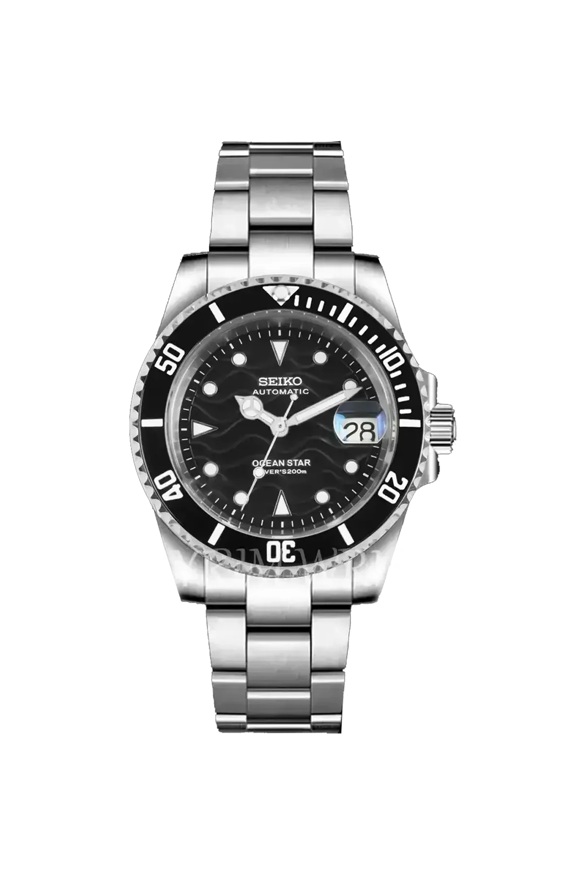 Mod Submariner Black Wave